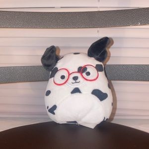 Dalmatian Puppy With Glasses Squishmallow Capsule